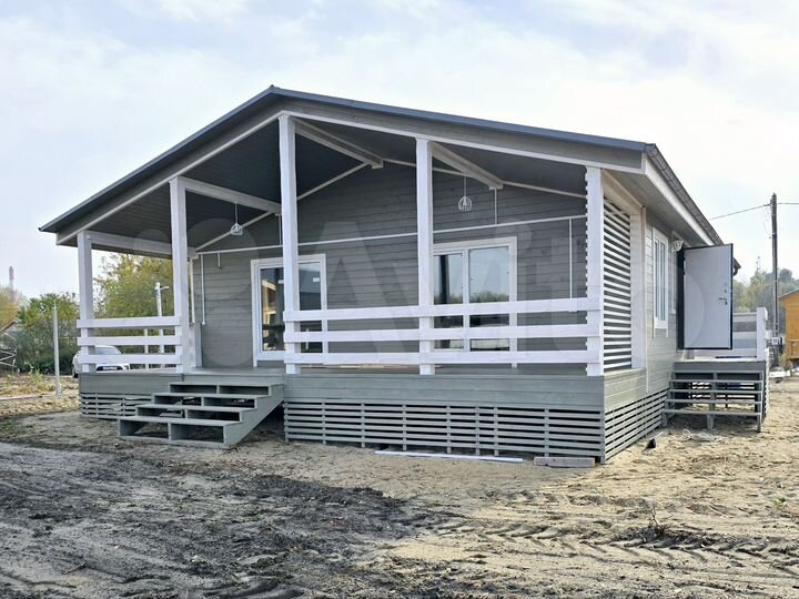 Дом 100 м² на участке 10 сот.