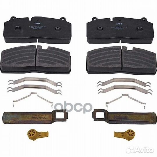 3 057 0096 01 колодки торм. дисковые комплект