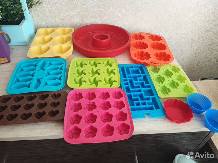 Силиконовые формы для выпечки
