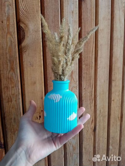 Украшение для дома. Подарок. Дизайн. Ваза сканди