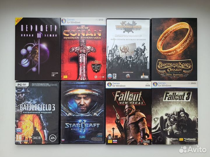 Лицензионные DVD боксы с играми