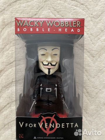 V for Vendetta bobble head Funko редкая фигурка