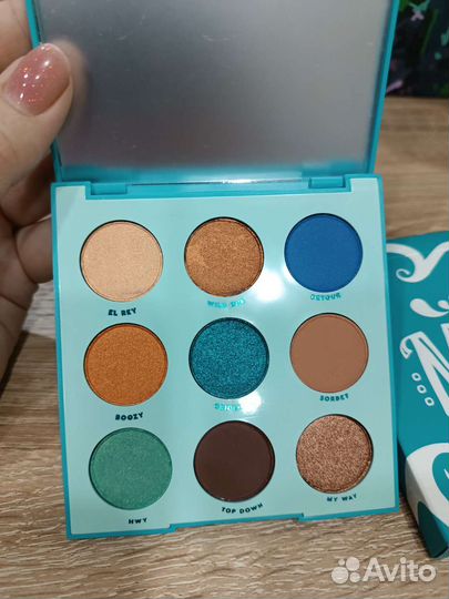 Палитра теней Colourpop