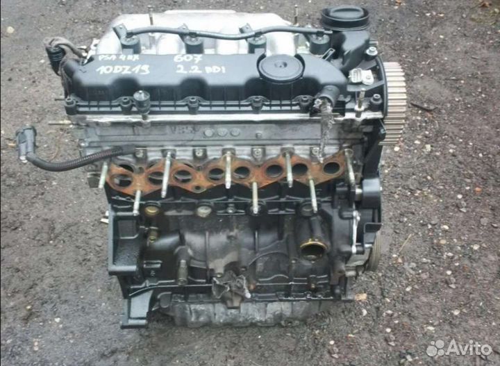 Двигатель dw12ted4/FAP 2.2 дизель Пежо 406