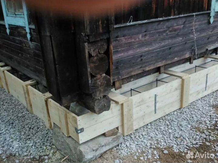 Поднятие домов замена венцов