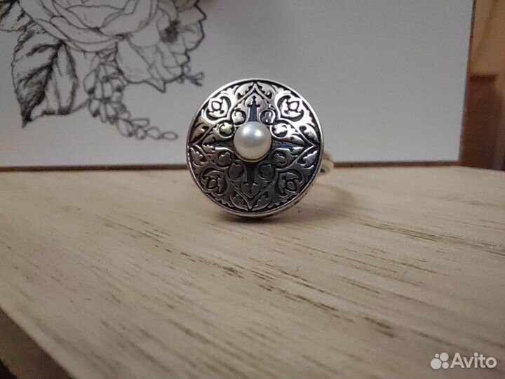 Кольцо православное серебро