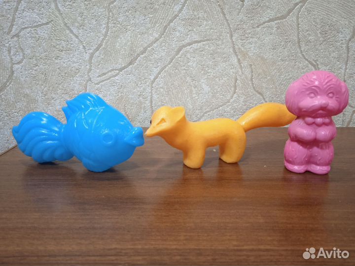 Игрушки пластиковые СССР