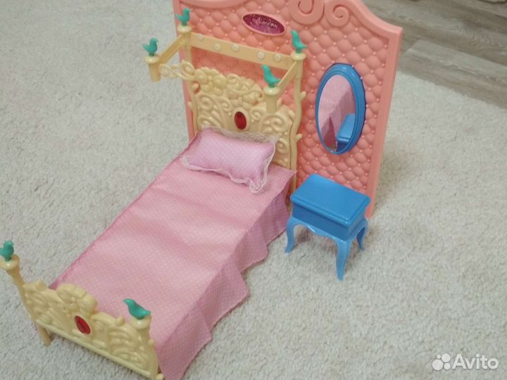 Кроватка для кукол барби