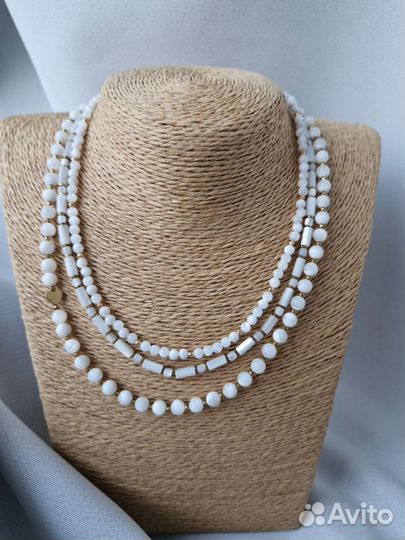 Бусы из перламутра