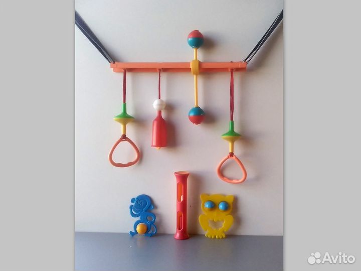 Игрушки погремушки СССР пластмассовые