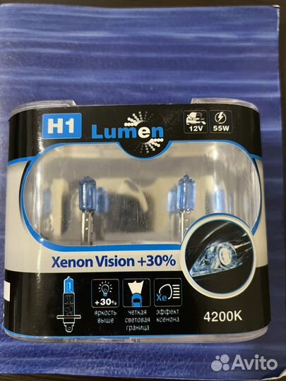 Лампы галогенные головного света H1