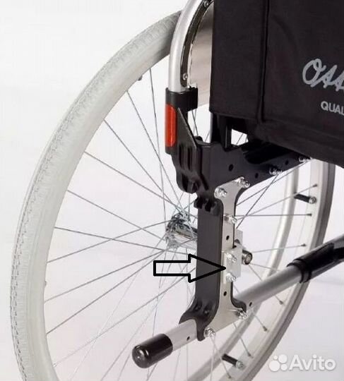 Адаптеры приводного колеса от инваколяски (2шт)