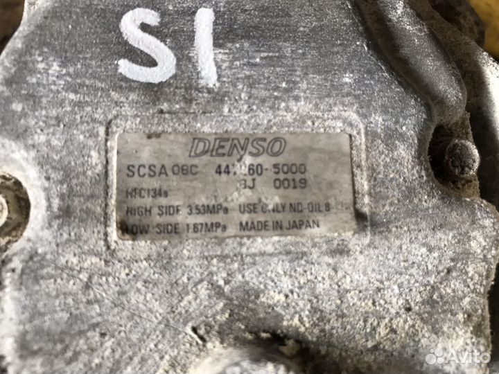 Компрессор кондиционера Субару Outback 2003-2009