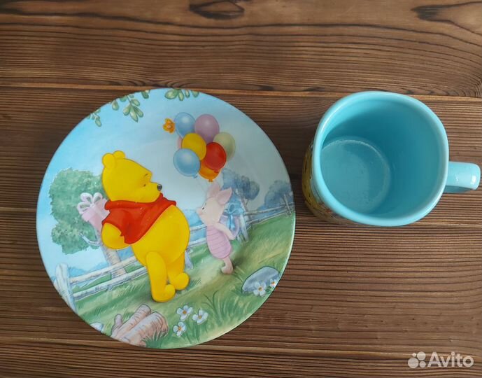 Набор тарелка и кружка 