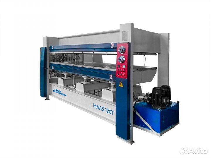 Однопролетный горячий пресс maas 120T-3