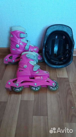 Ролики и шлем