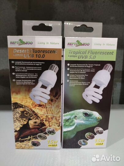Ультрафиолетовые лампы для рептилий