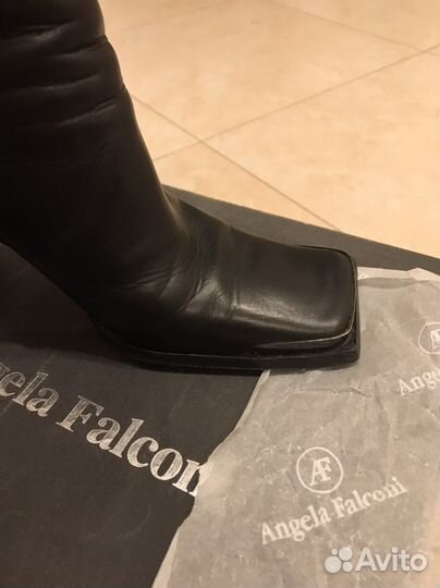 Сапоги женские осенние Италия 38,5 р