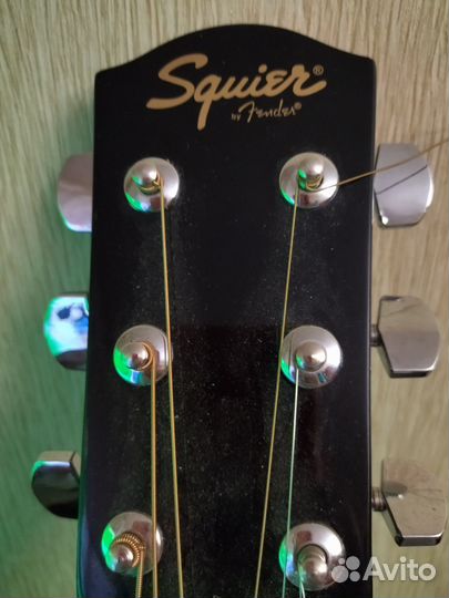 Акустическая гитара fender squier