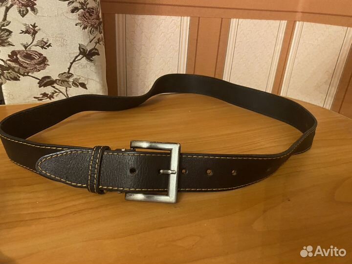 Ремень натуральная кожа 115 см