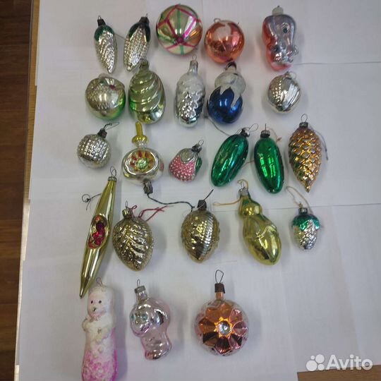 Елочные игрушки СССР