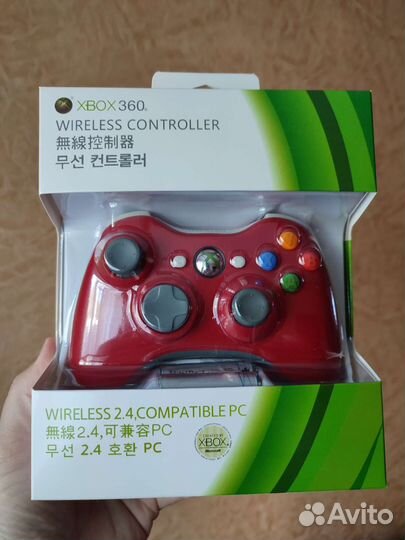 Беспроводной геймпад джойстик Xbox 360 пк PC
