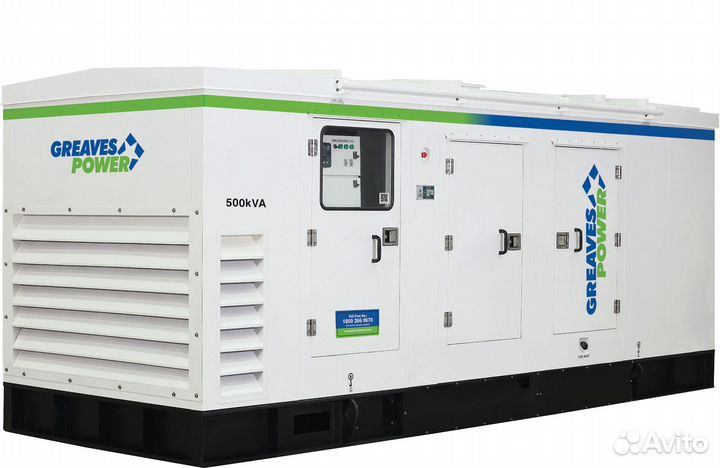Дизельные генераторы Greaves от 10 до 2000 кВт