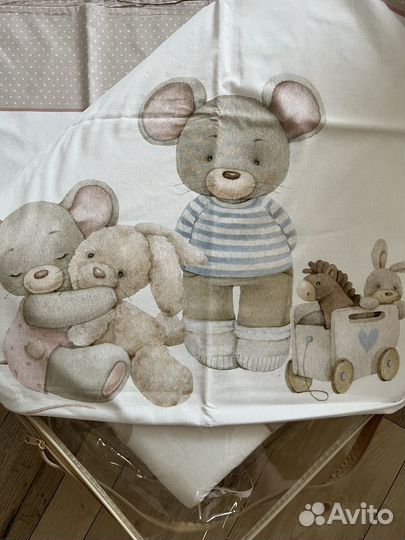 Комплект для прямоугольной кроватки бортики