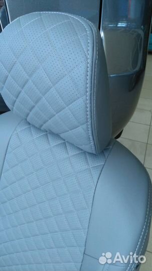 Чехлы экокожа-ромб Toyota Prado150 c 2009-2017 г