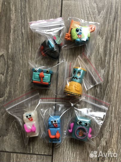 Киндер сюрприз 90-х серии бегемоты кухня