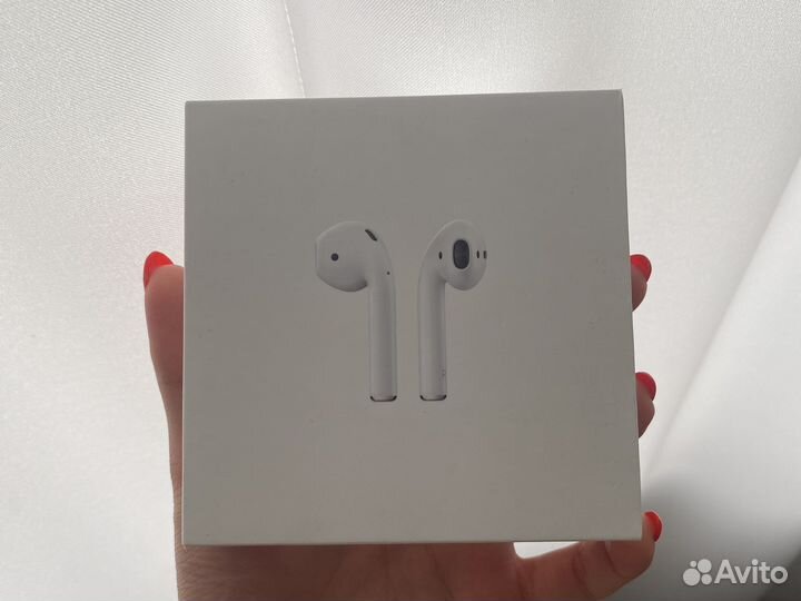 Беспроводные наушники apple airpods 2
