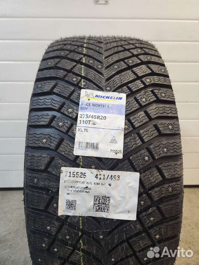 Michelin X-Ice North 4 SUV 275/45 R20 110T