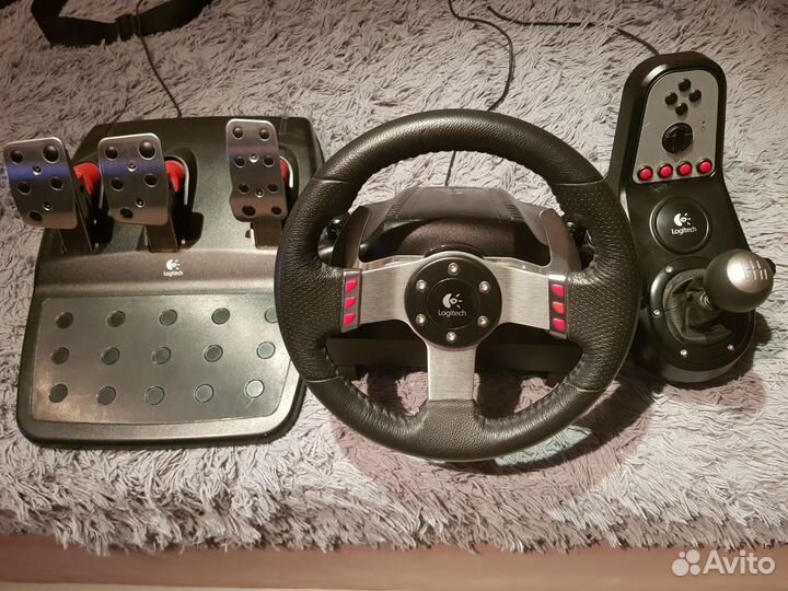 Игровой руль logitech g27+ кпп