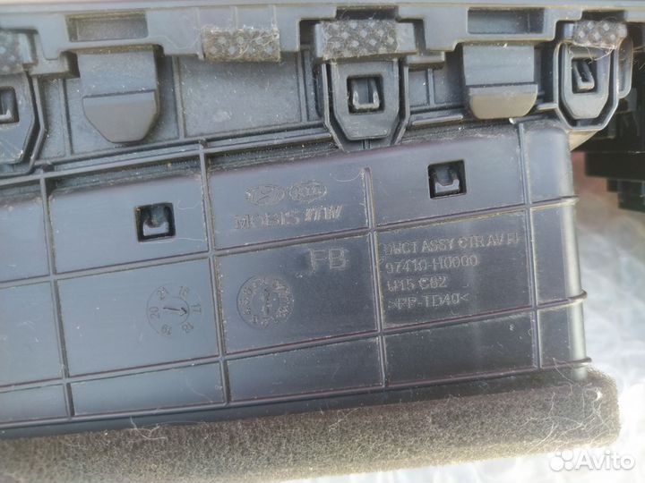 Дефлектор воздушный Kia Rio 4 FB Оригинал