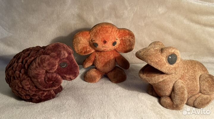 Игрушки из флока, СССР, 80-е г