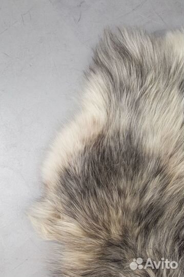 Накидка из овчины с длинным ворсом для интерьера