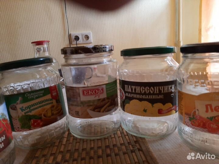 Банки стеклянные