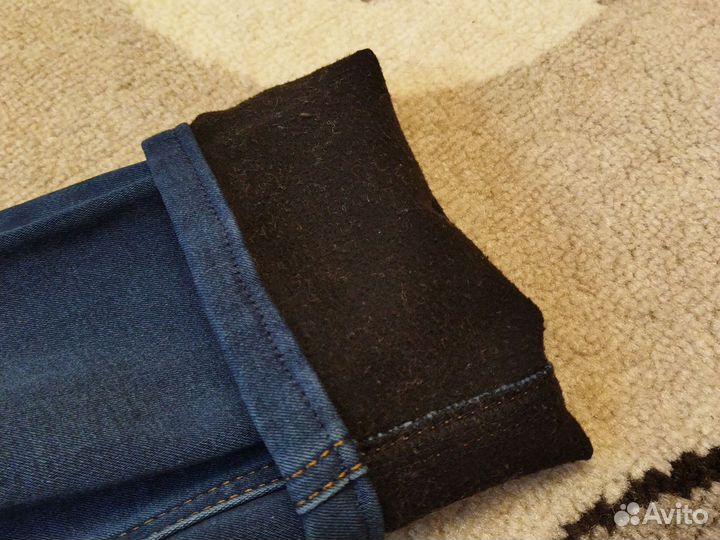 Джинсы утепленные для беременных р 42-44