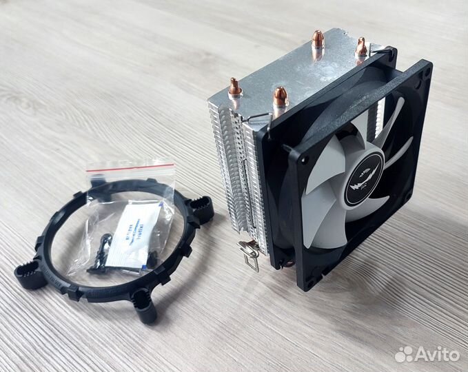 Кулер башенный для процессора (2-х трубочный)