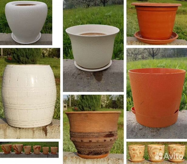 Кашпо горшок для цветов