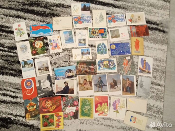 Чистейшие советские открытки коллекция