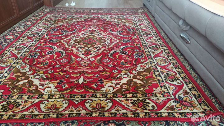 Ковер шерстяной бу