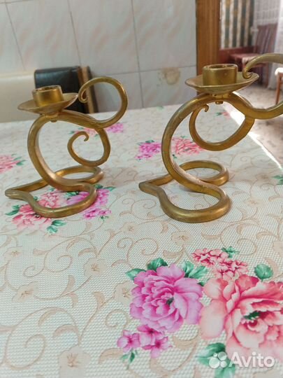 Подсвечники кованные