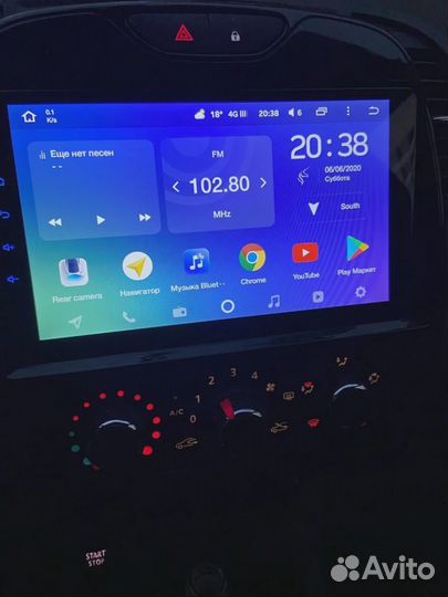 Штатная магнитола для Renault Kaptur CC2+