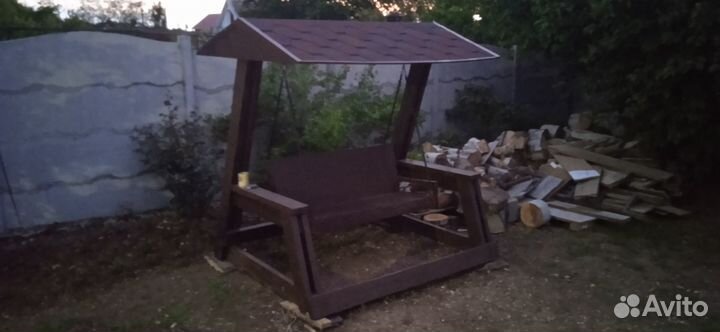Садовая мебель из дерева