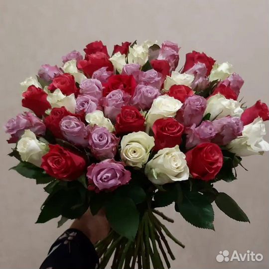 Букет из 51 розы, 31 розы, цветы, доставка