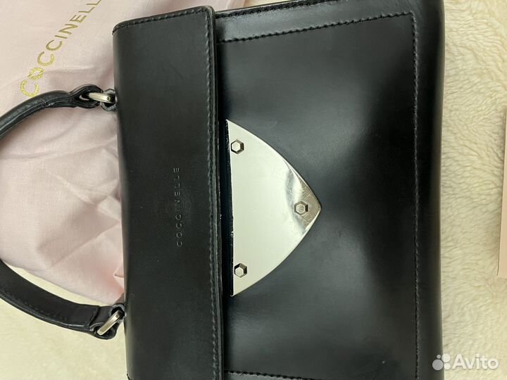 Сумка coccinelle натуральная кожа