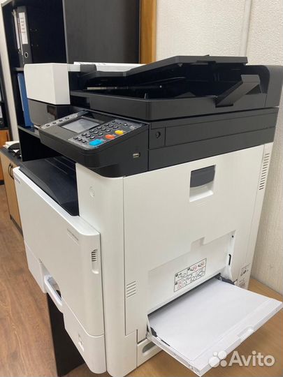 Мфу лазерный цветной kyocera ecosys M8124cidn