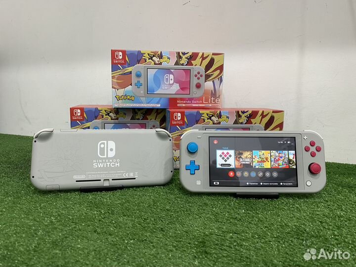 Nintendo switch lite прошитая/чип 150GB