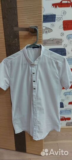 Рубашки и бомбер для мальчика 164-176